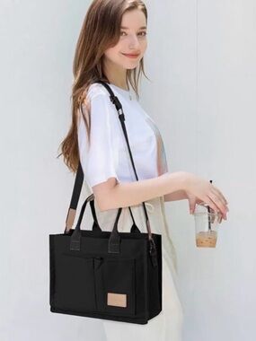 New Gassda Everyday Canvas Tote | Black